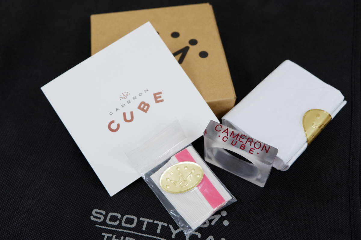 本物保証，お買い得 スコッティ キャメロン キューブ Scotty Cameron CUBE パター練習ツール 完品(スコッティ・キャメロン)｜売買されたオークション情報、yahooの商品情報をアーカイブ公開 - オークファン 男性右きき用