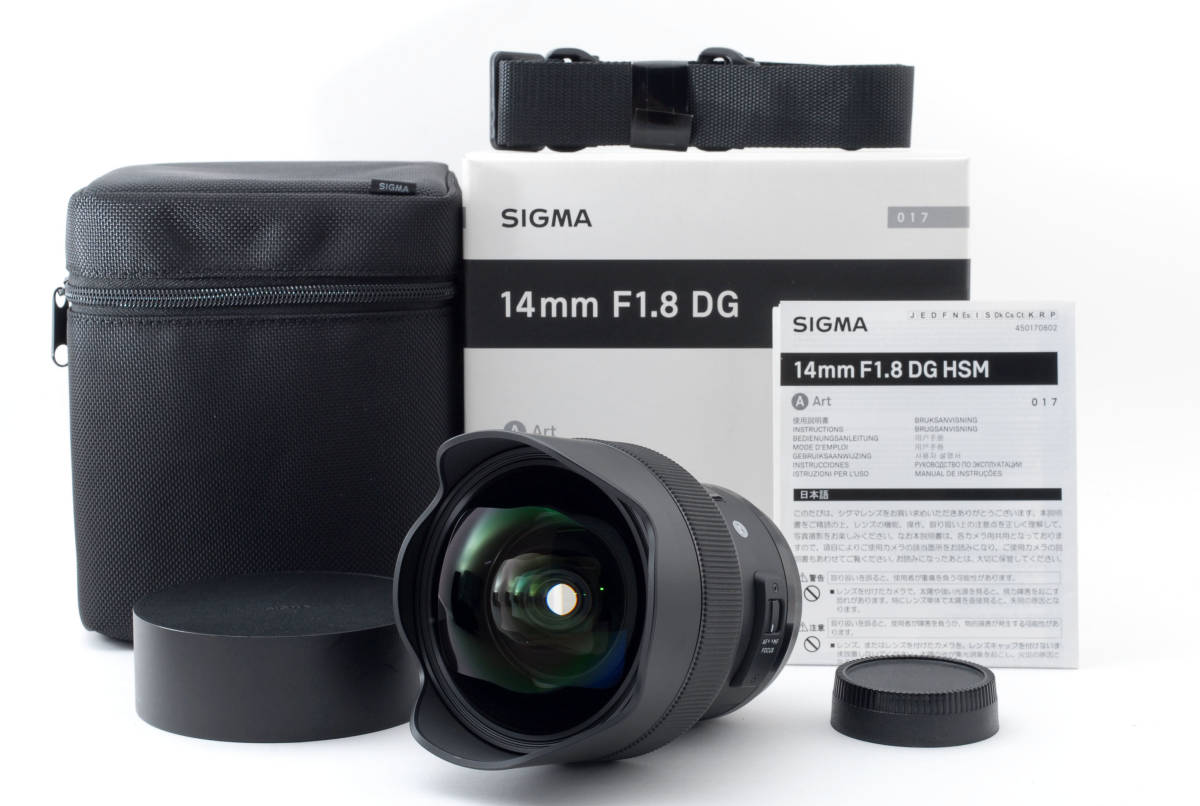 14mm F1.8 DG HSM レンズ シグマ Sony □美品□シグマ Eマウント Art