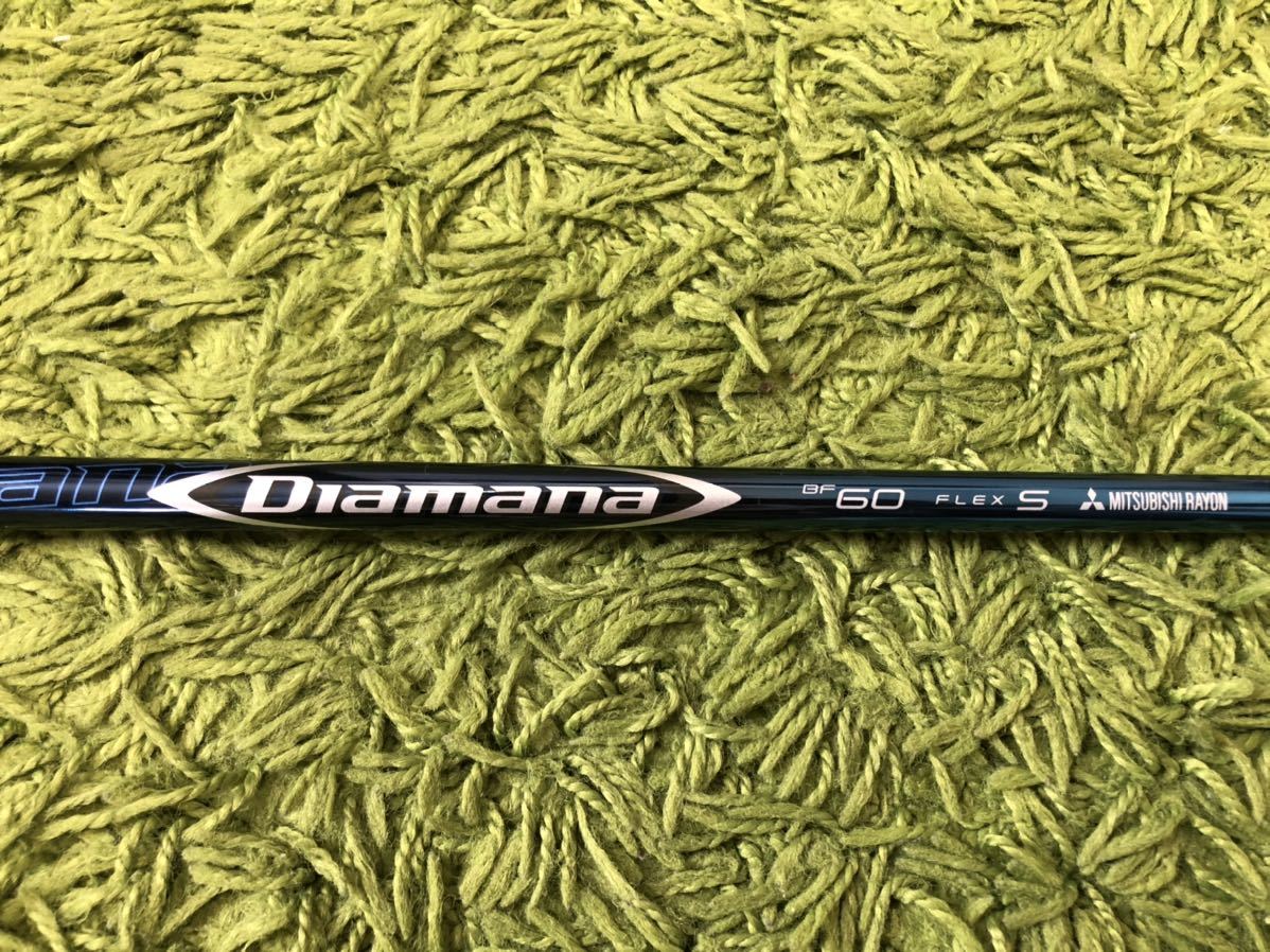 【全国無料，最新作】 6 980円 タイトリスト純正カスタム3W用シャフト Diamana BF60 フレックス：S 長さ：42.25インチ ディアマナ(タイトリスト)｜売買されたオークション情報、yahooの商品情報をアーカイブ公開 - オーク 男性右きき用