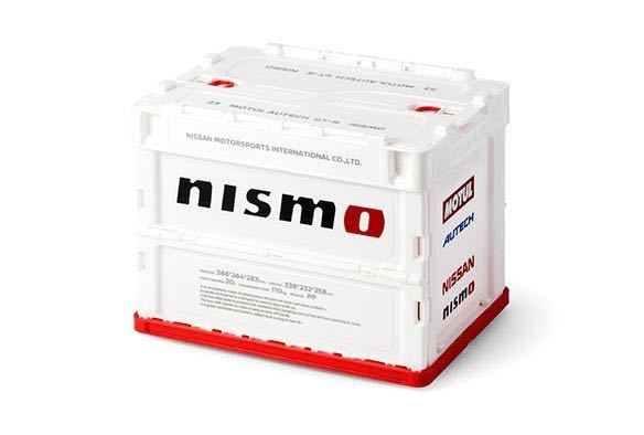 NISMO 折りたたみコンテナ50L ホワイト　限定品・廃盤品 nismo 折りたたみコンテナボックス 50L 白 日産 ニスモ 限定品 新品