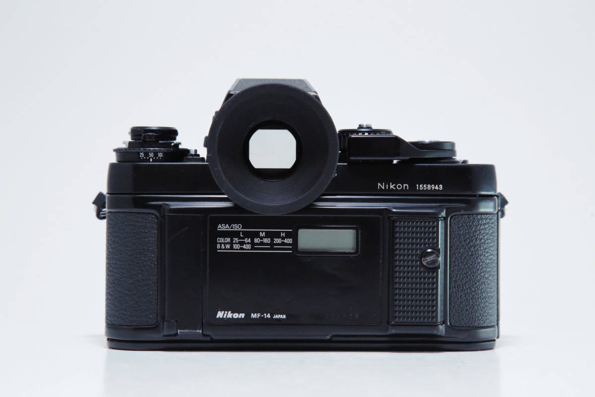 ニコン Nikon F3 HP ボディ/ MF-14 データバック 付き F3 Nikon HP MF-14☆