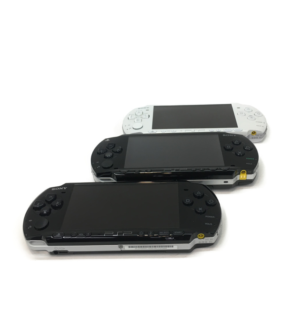 1円スタート】 PSP ブラック パールホワイト ピアノブラック PSP-3000