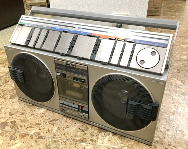 SONY/ソニー☆エナジー99 CFS-99 ラジカセ☆アンティーク ジャンク品
