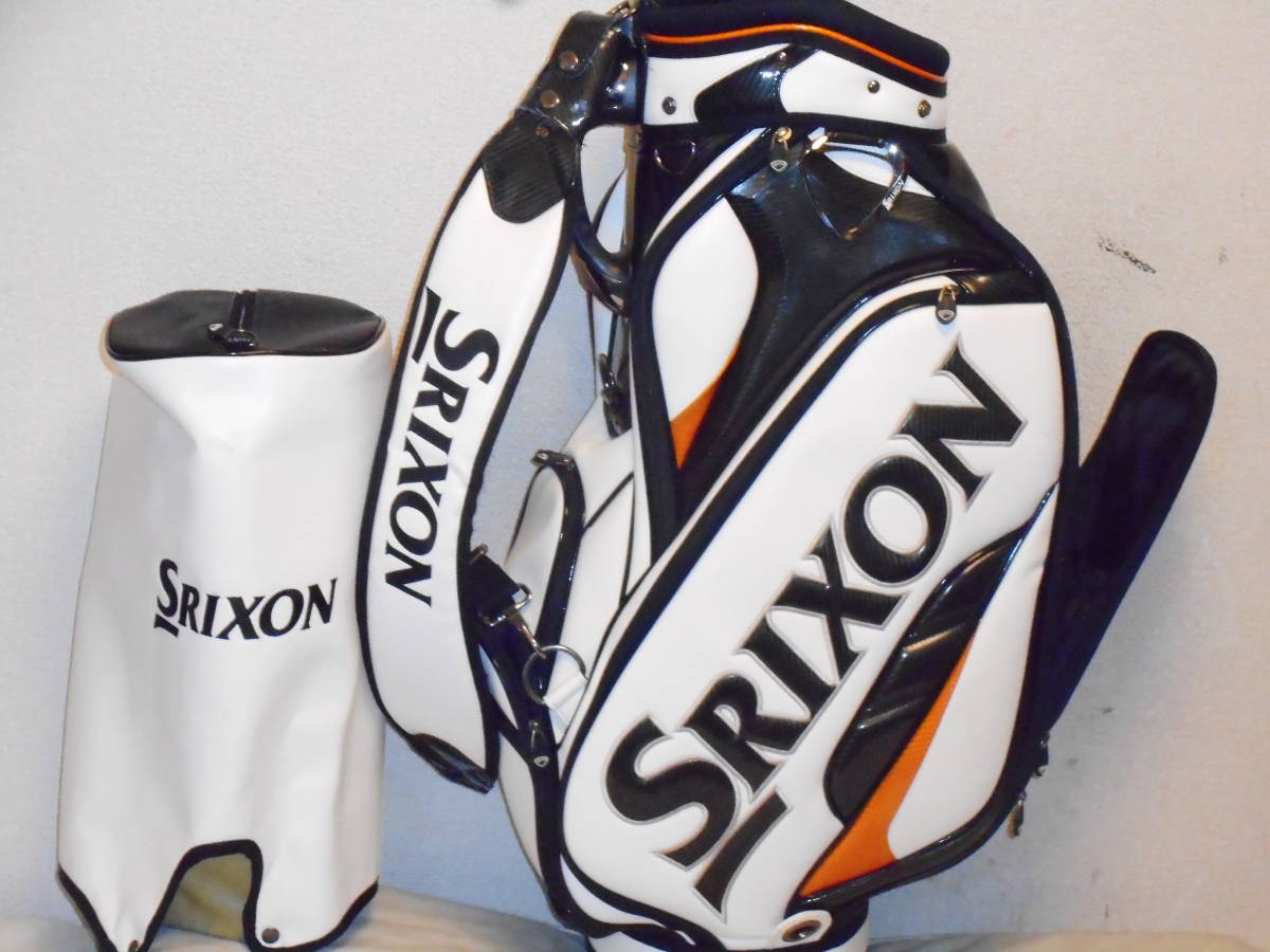  DUNLOP SRIXON 9.5型 3点式 アスリートツアーモデル WHxBKxOR(ダンロップ)｜売買されたオークション情報、yahooの商品情報をアーカイブ公開 - オークファン キャディバッグ