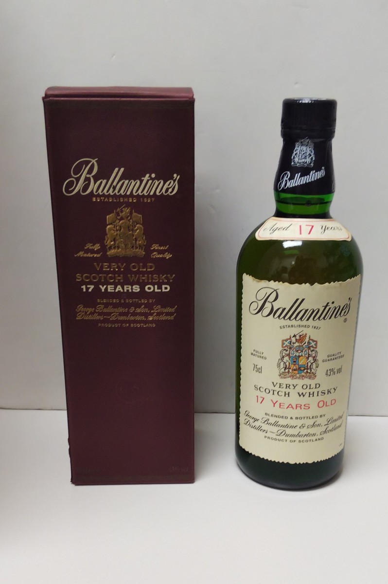  未開栓古酒 バランタイン 17/Ballantine's 17/箱/スコッチウィスキー 62155(スコッチ)｜売買されたオークション情報、yahooの商品情報をアーカイブ公開 - オークファン スコッチ