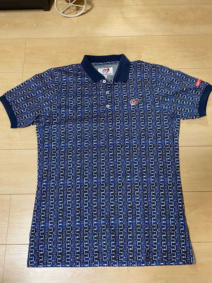 豊富な，正規品 マスターバーニー メンズ ポロシャツ ボーダー柄 サイズ４(パーリーゲイツ)｜売買されたオークション情報、yahooの商品情報をアーカイブ公開 - オークファン シャツ