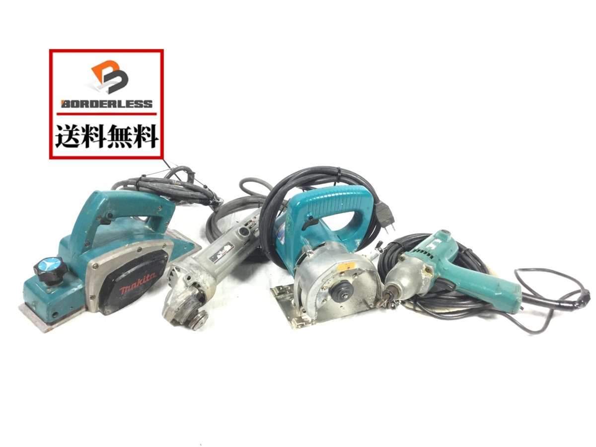 安い，HOT 彡DIYセット makita マキタ ディスクグラインダー 4型カッター 電気カンナ インパクトドライバー(ディスクグラインダー)｜売買されたオークション情報、yahooの商品情報をアーカイブ公開 - オ ディスクグラインダー