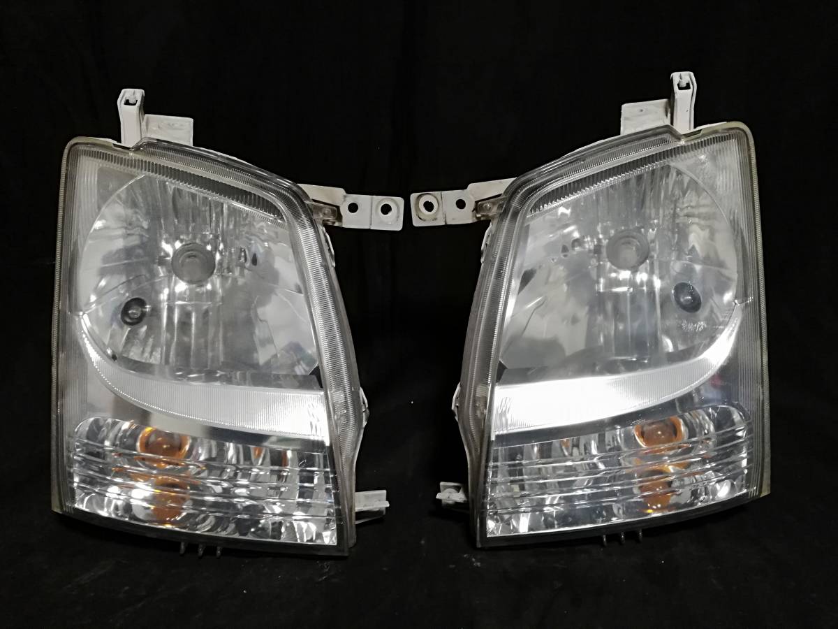 【得価，セール】 1167 MH21S ワゴンR スズキ レベライザー付 ハロゲンヘッドライト左右セット 黄ばみ除去済み KOITO 100-59122(ヘッドライト)｜売買されたオークション情報、yahooの商品情報をアーカイブ公開 - オー スズキ用