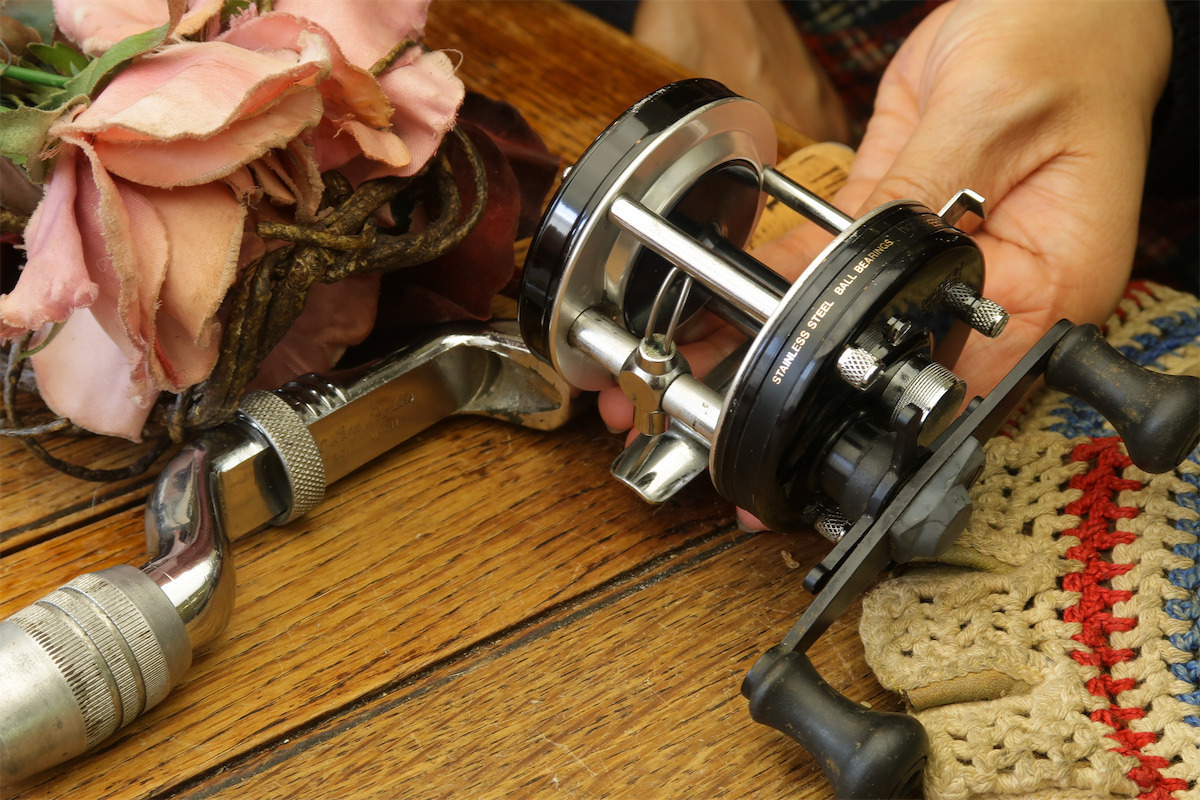 ABU GARCIA AMBASSADEUR 5001C 左ハンドル LH 希少 ビンテージ