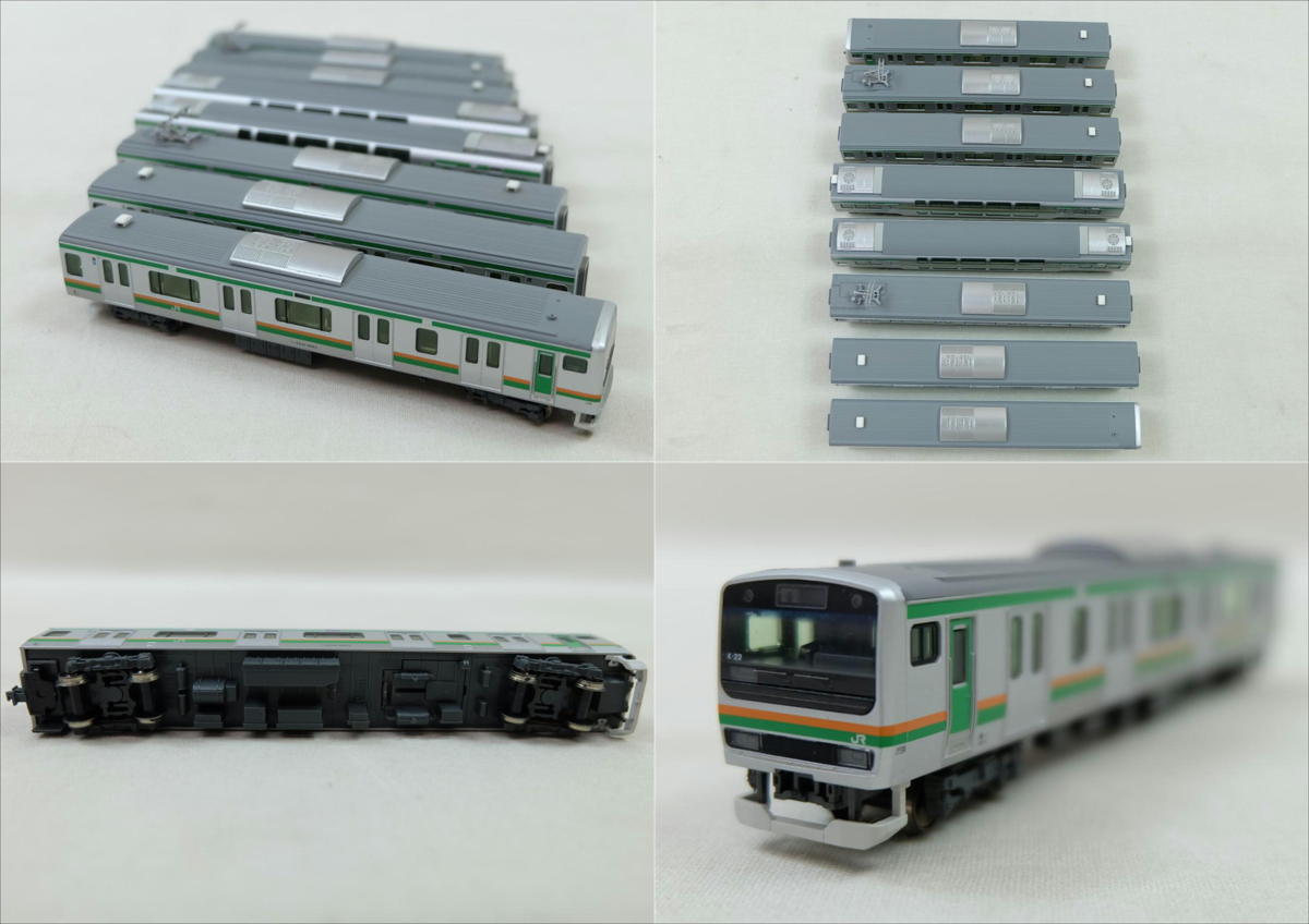 1円【中古】 KATO カトー E231系 東海道線仕様 基本セット Nゲージ 10