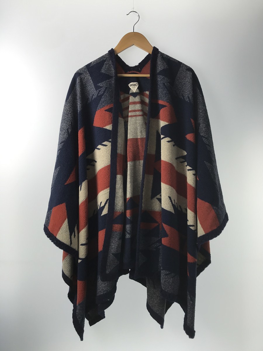 美品グレースコンチネンタル ネイティブ柄ポンチョ ロンハーマン系 Herman ronherman RHC Ron ネイティブ柄 – Item ポンチョ ロンハーマン