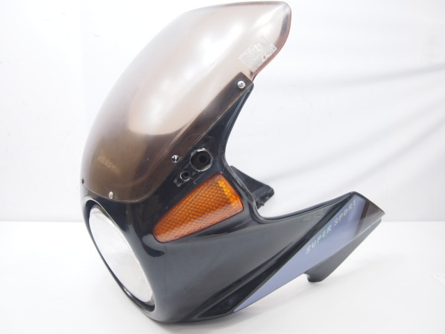 CBX125F アッパーカウル　ヘッドライト ヘッドライト/ウインカー付き!CBX125F純正アッパーカウルJC11フロント