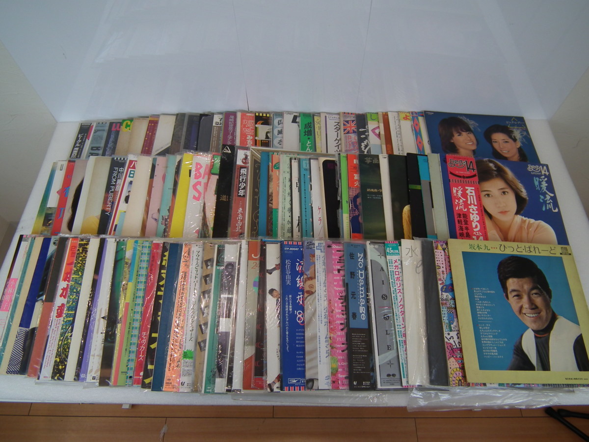 レコード 洋楽 大量 ジャンル様々 すべて美女ジャケ 3箱セット 約150枚 