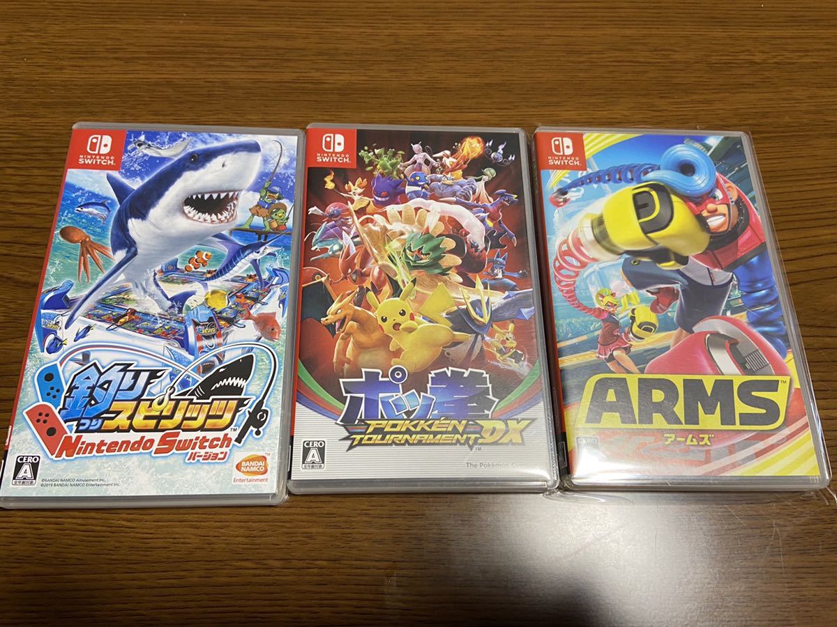 Switch ソフト三本 ポッ拳などのまとめ売り Nintendo Switch ゲーム