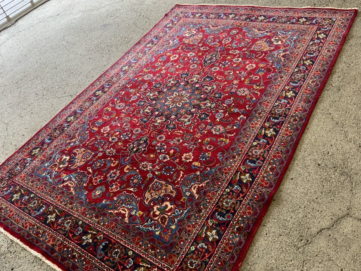 【正規品，定番人気】 300&times;199cm ペルシャ絨毯 イラン カーシャーン産 絨毯 ラグ アンティーク家具 マジック カーペット 03ZZPRB200713033J(ラグ一般)｜売買されたオークション情報、yahooの商品情報をアーカイブ公開 ラグ一般