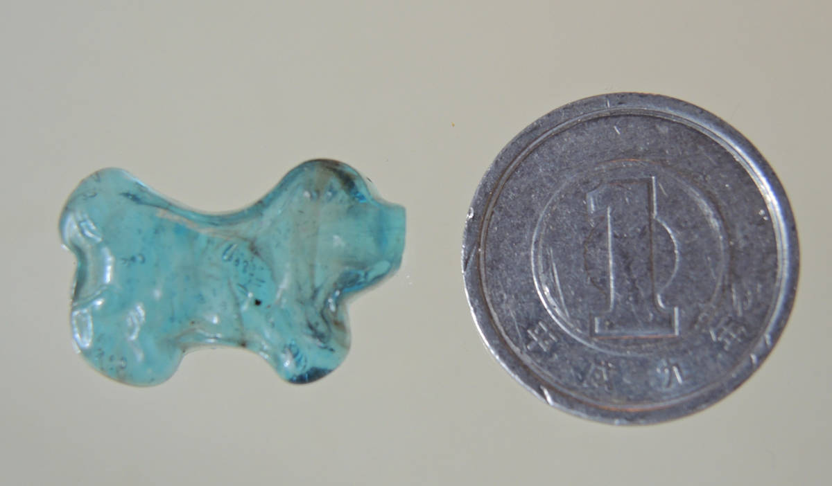 煎茶道具 上野 良樹 硝子/金箔 煎茶碗 六客 共箱 c19 画像は