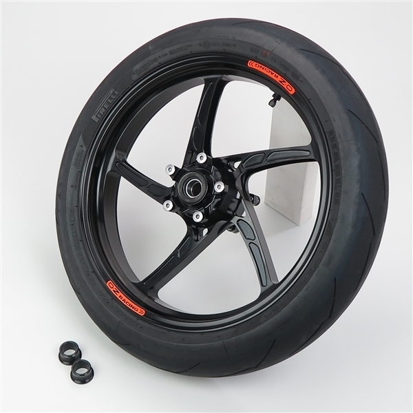 ♪ZX-6R/ZX600R OZレーシング ピエガ アルミ鍛造ホイール 前後SET