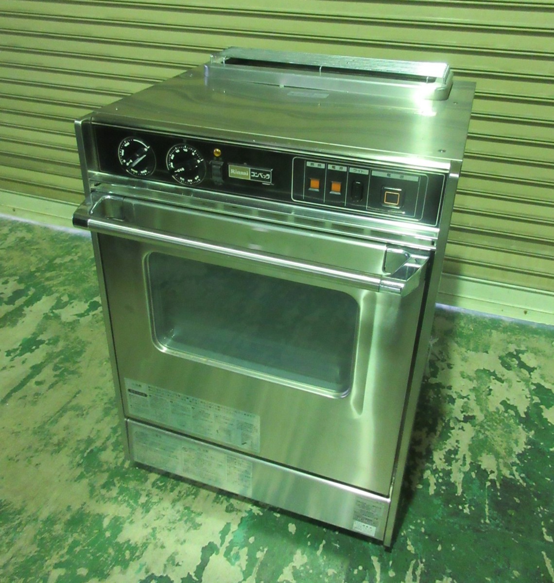 3524 中古！リンナイ 都市ガス高速レンジ 業務用 コンベック ガス 