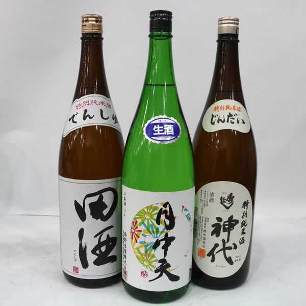 限定セール，人気 3本セット/日本酒各種 月中天 純米生酒 夏酒 15度以上16度未満 製造2020.5 1800ml 等 X20G190016(セット、詰め合わせ)｜売買されたオークション情報、yahooの商品情報をアーカイブ公開 - オークファン セット、詰め合わせ