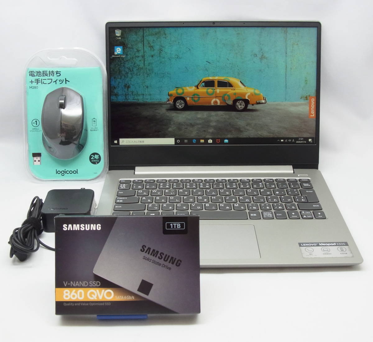 Lenovo Ideapad 330S・Core i7-8550U・新品SSD 1TB・メモリ 8GB・14.0 