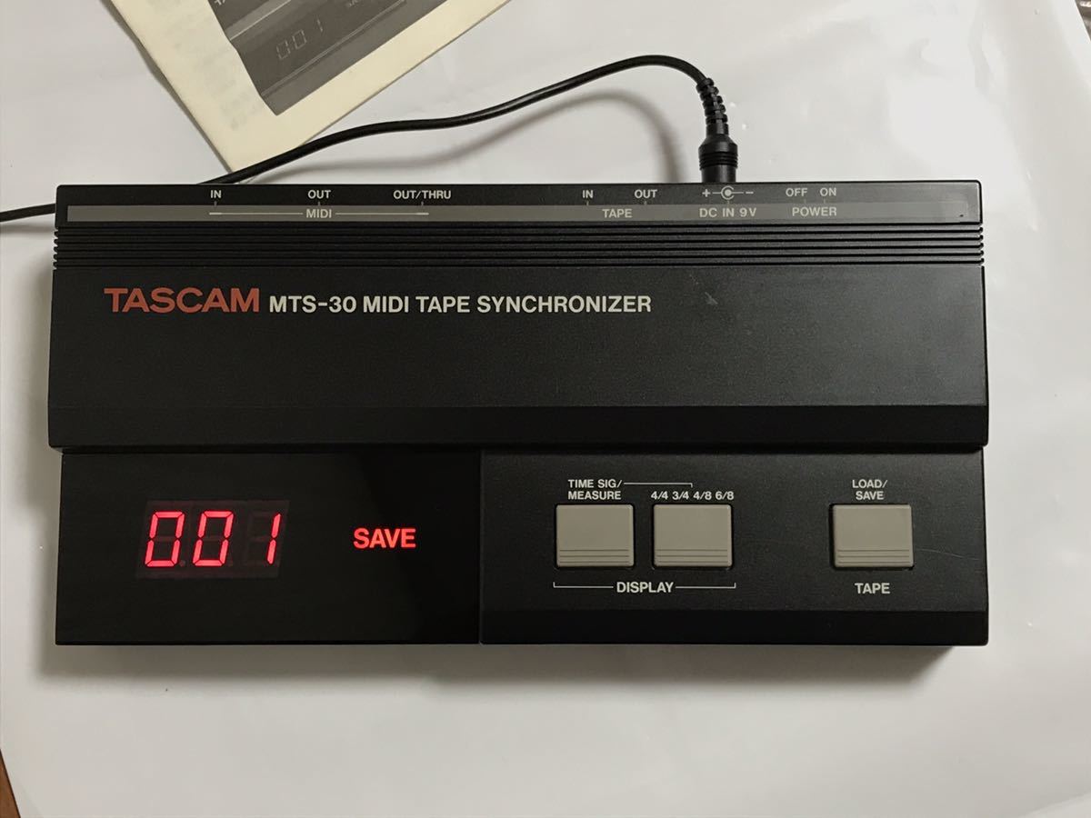即決】TASCAM MTS-30 MIDI TAPE SYNCHRONIZER