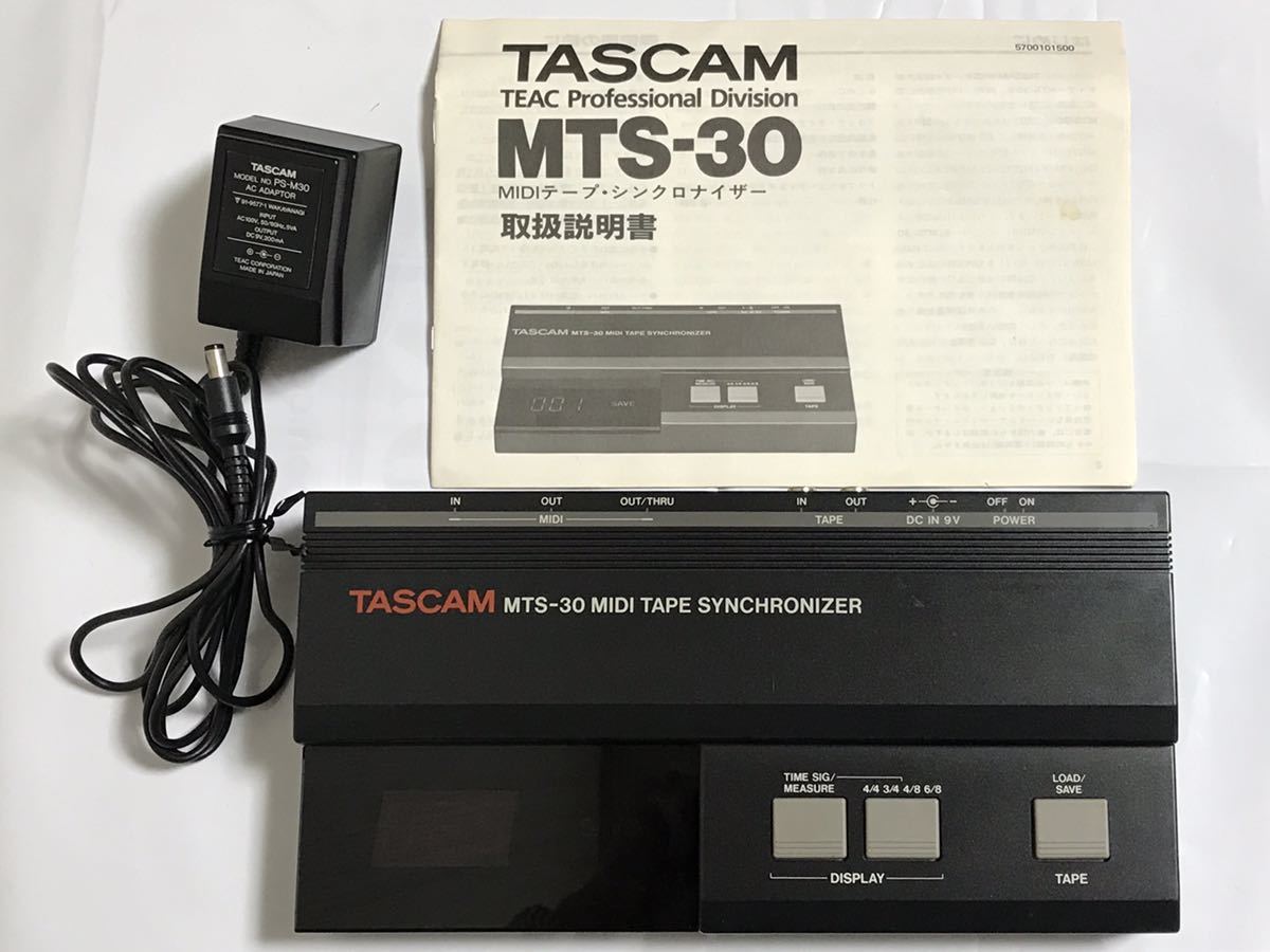 即決】TASCAM MTS-30 MIDI TAPE SYNCHRONIZER