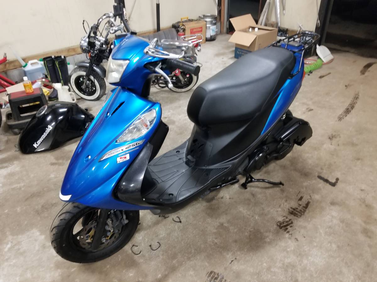 爆買い，定番人気 格安 アドレスV125G セル始動 K7モデル CF46A 38329ｋｍ(51cc-125cc)｜売買されたオークション情報、yahooの商品情報をアーカイブ公開 - オークファン 51cc-125cc