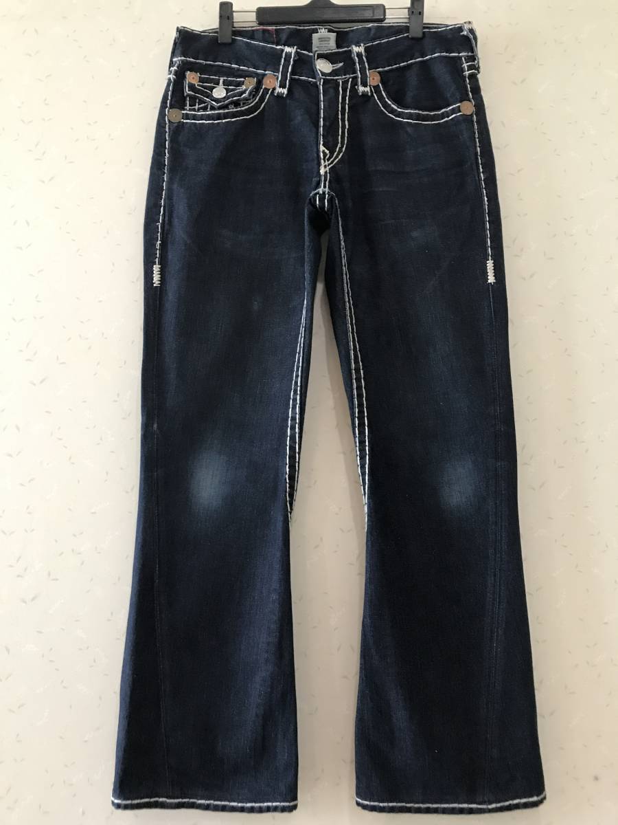 TRUE RELIGION トゥルーレリジョン JOEY SUPER T 極太ホワイトステッチ