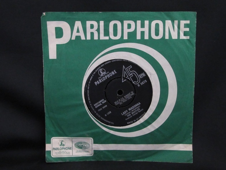 ７インチ★BEATLES★Lady Madonna UK Parlophone オリジナル