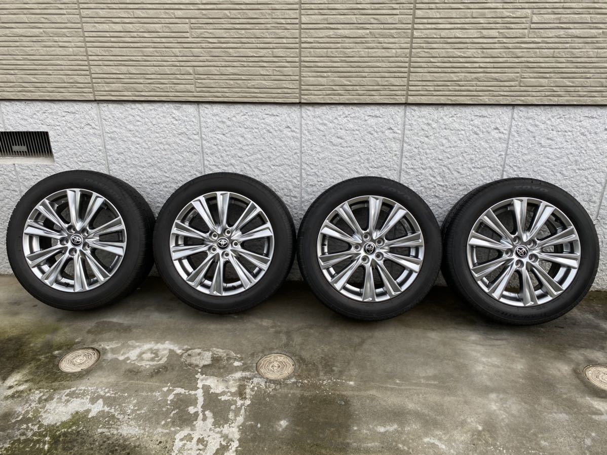 豊富な，SALE 2020年製 アルファードヴェルファイア 30系後期特別仕様車18インチ純正ホイール 235/50Ｒ18 4本(ラジアルタイヤ)｜売買されたオークション情報、yahooの商品情報をアーカイブ公開 - オークファン 5穴