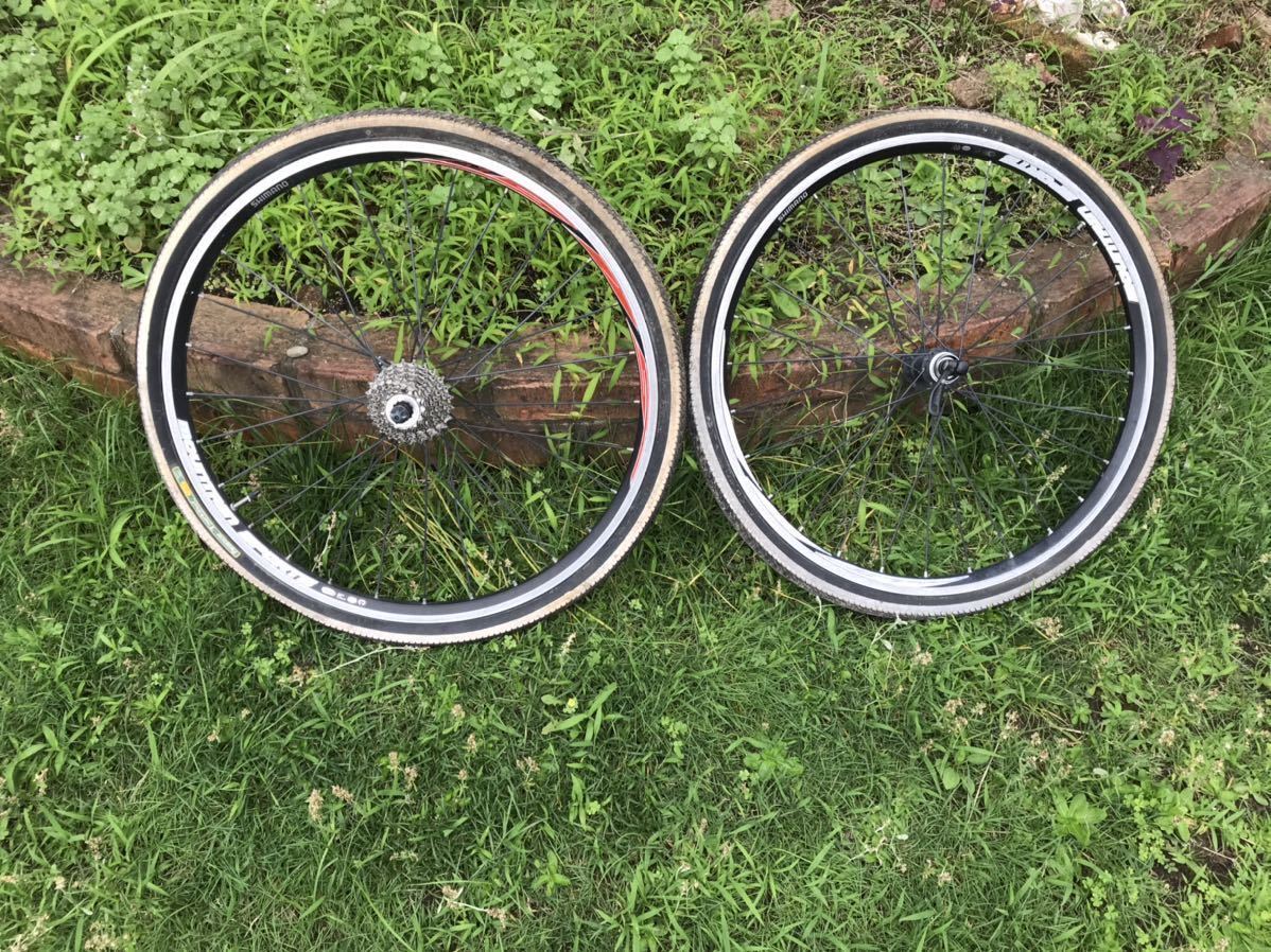 驚きの破格値，本物保証 シマノ SHIMANO WH-M505 マウンテンバイク26インチ用ホイール 前後(ホイール（完組、手組）)｜売買されたオークション情報、yahooの商品情報をアーカイブ公開 - オークファン ホイール（完組、手組）