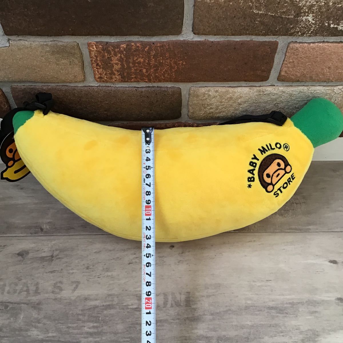 ☆新品☆ milo banana plush doll shoulder bag a bathing ape BAPE 