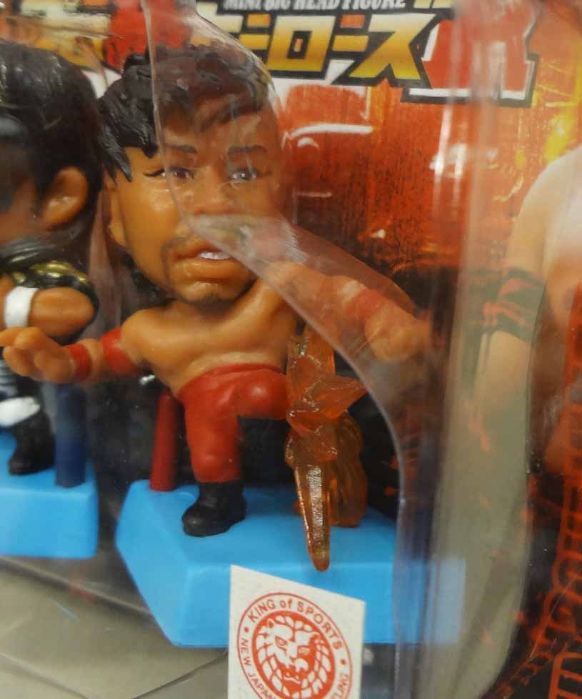 プロ格ヒーローズR 限定 棚橋弘至＆中邑真輔セット 新日本プロレス40