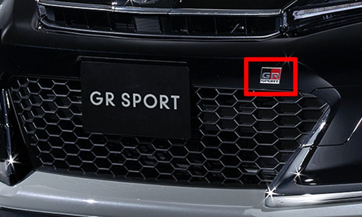 TOYOTA/トヨタ純正【GR/ガズーレーシング】フロントエンブレム 