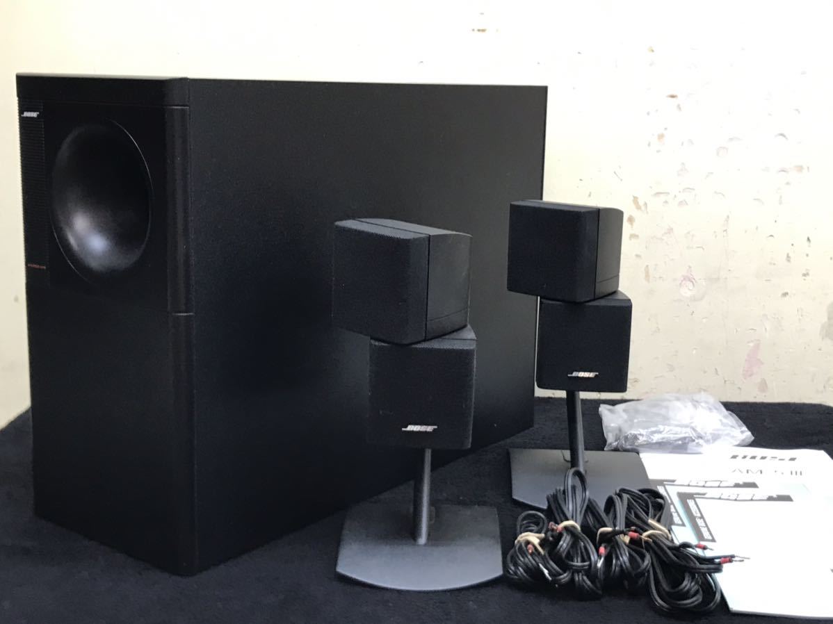 BOSE AM5 III スピーカースタンド付き、動作確認済み BOSE III Series
