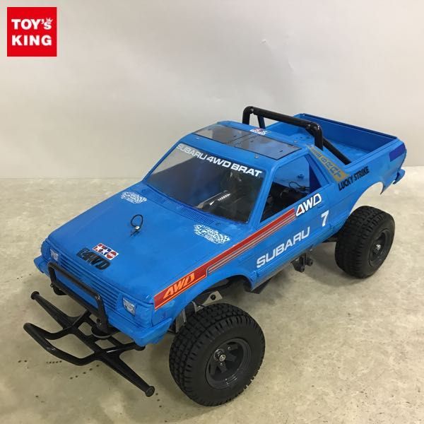 新作登場，低価 1円～ ジャンク タミヤ RC 4WD スバル ブラット / ラジコン