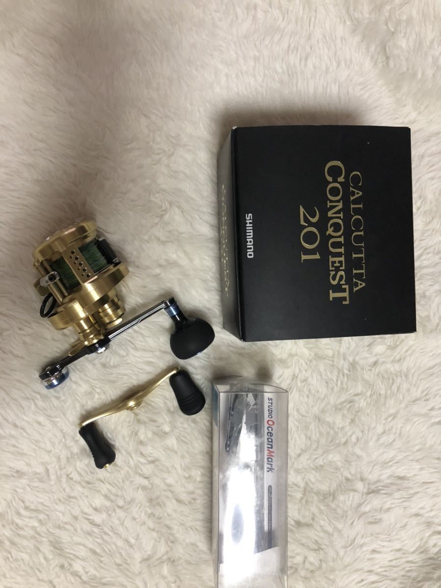 シマノ 0 カルカッタコンクエスト カルカッタ シマノ(SHIMANO) コンクエスト (左) 1 201の通販 201HG | 14カルカッタ SHIMANO 左ハンドル XG dc