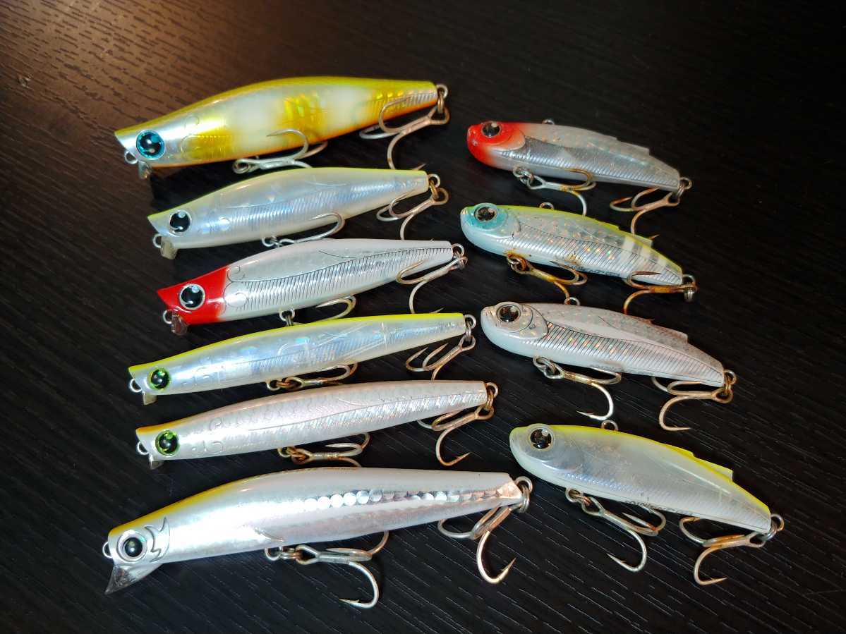  10点セット DAIWA ダイワ morethan モアザン ミニエント 57S ガルバ 73S 87S ガルバスリム 邪道 ごっつぁんミノー 89(ミノー)｜売買されたオークション情報、yahooの商品情報をアーカイブ公開 - オーク 海水