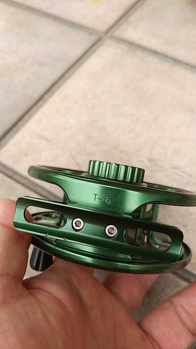 フライリール GALVAN FLY REEL TORQUE ガルバン・トルク T-6 グリーン