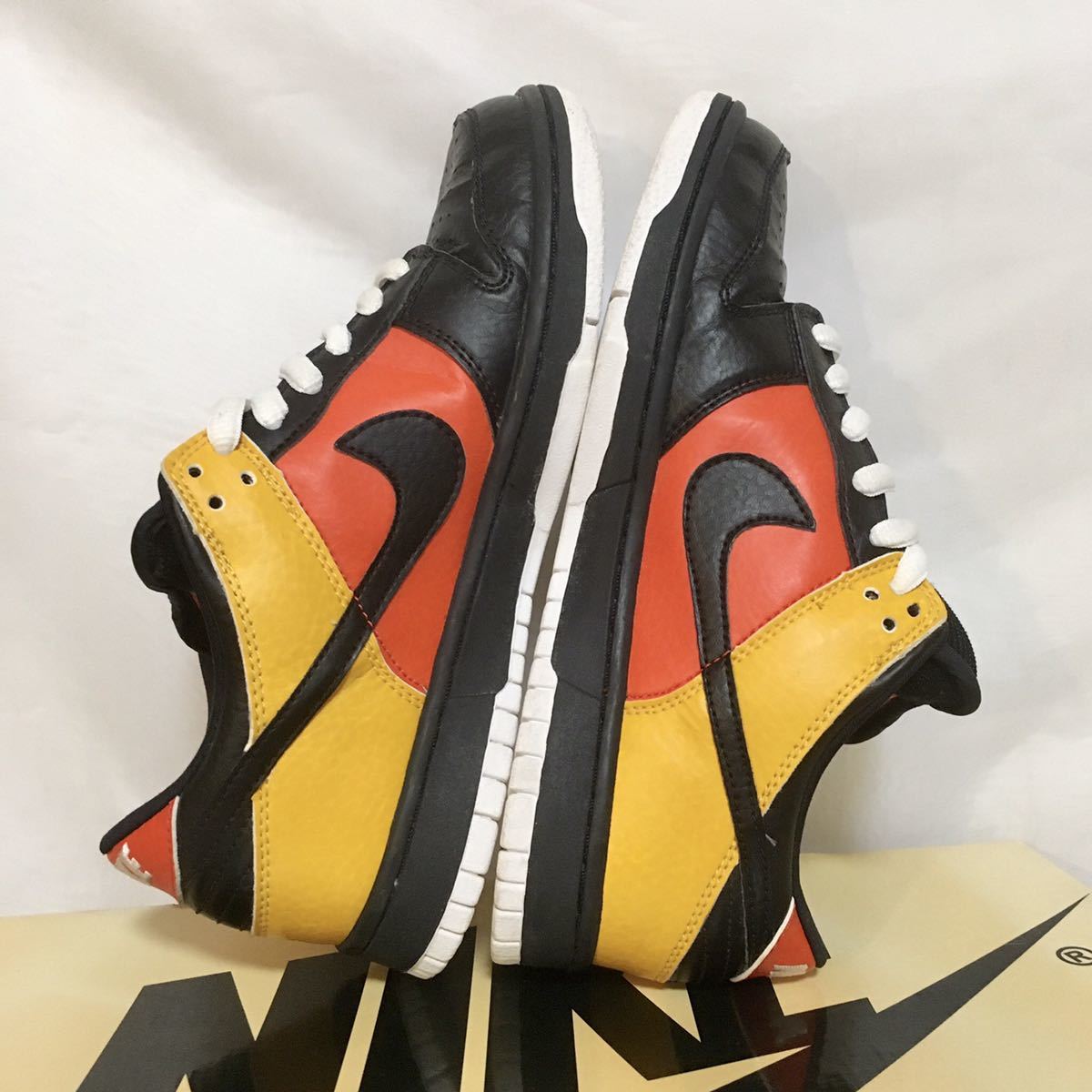 美品！希少サイズ！NIKE DUNK LOW PRO SB ロズウェル 黒 US7/25cm 