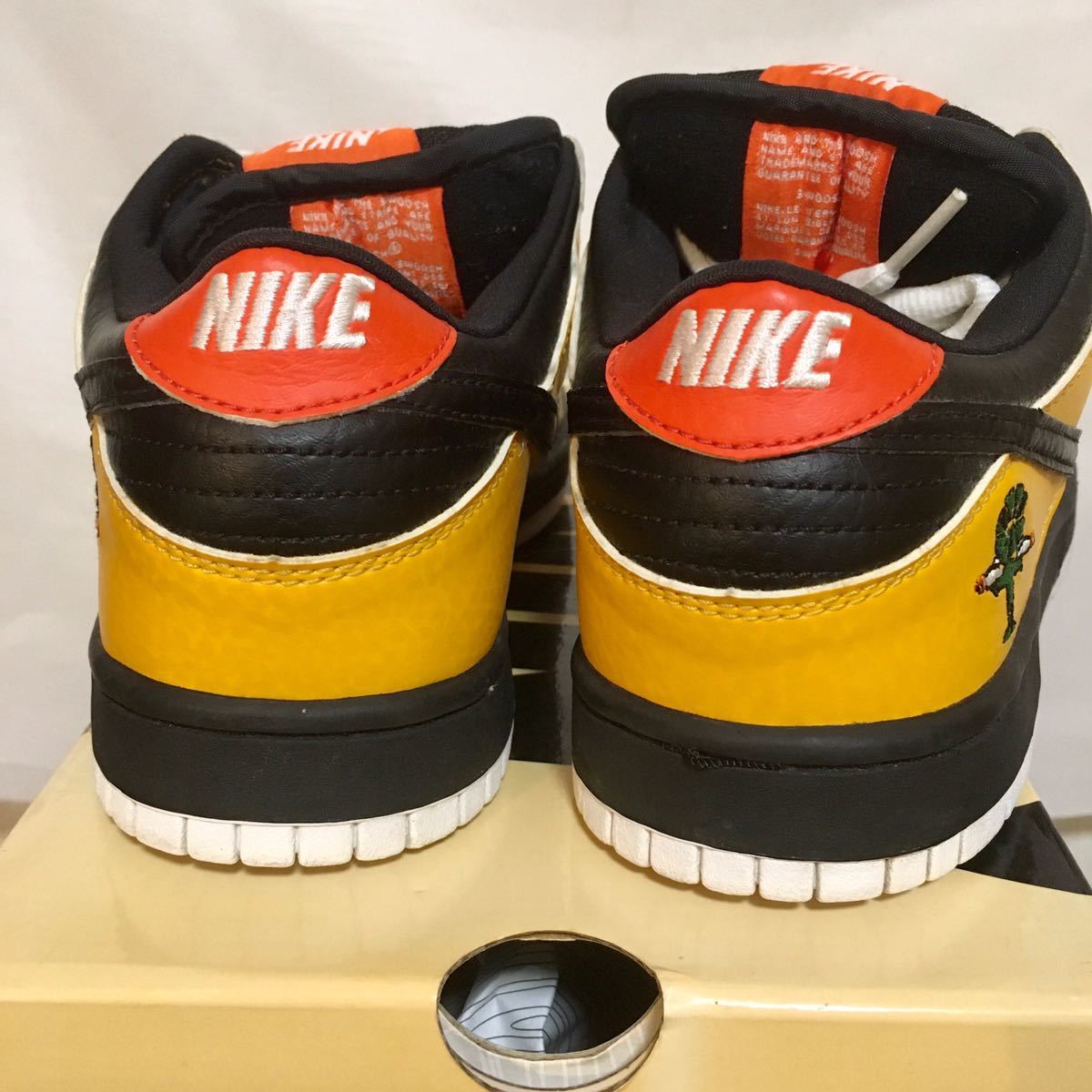 美品！希少サイズ！NIKE DUNK LOW PRO SB ロズウェル 黒 US7/25cm 