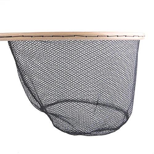 ランディングネット SETAKO 木製 勢田工業 カーブ | 渓流 ウッド フライフィッシング KR1 國ネット フライロッド フライ ラバー ウッドフレーム 玉網