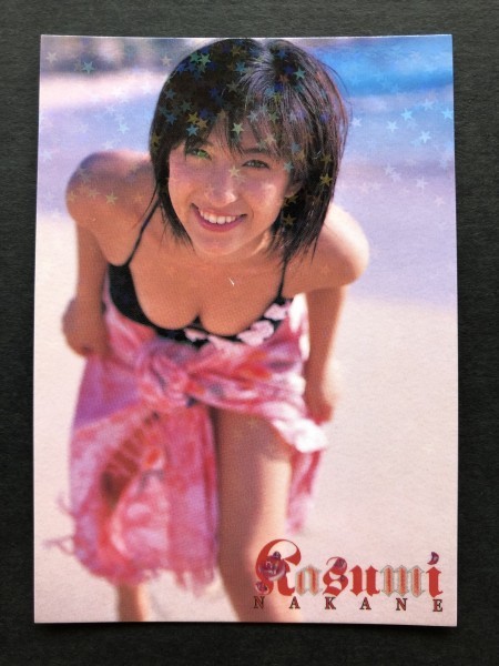 仲根かすみ BOMB 2003 KASUMI スペシャルキラカード PP15 水着
