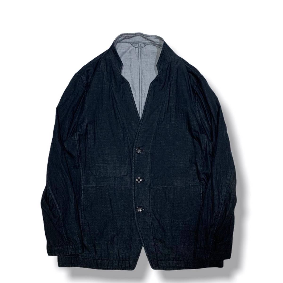 ISSEY MIYAKE MEN スタンドカラージャケット 19aw ISSEY MIYAKE MEN リバーシブルスタンドカラージャケット