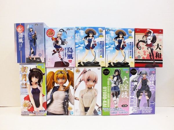 K535Y 54 艦隊これくしょん 艦これ プライズフィギュア 計10個セット まとめて 中古未開封