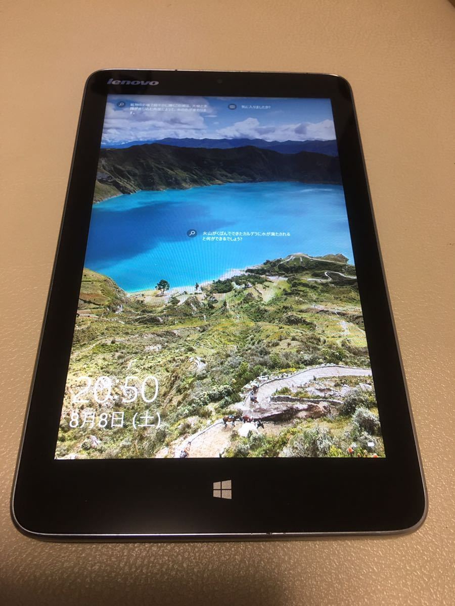 最安値，お得 Lenovo IdeaPad Miix 2 8 Model：20326 シルバー Windows10(Windows)｜売買されたオークション情報、yahooの商品情報をアーカイブ公開 - オークファン Windows