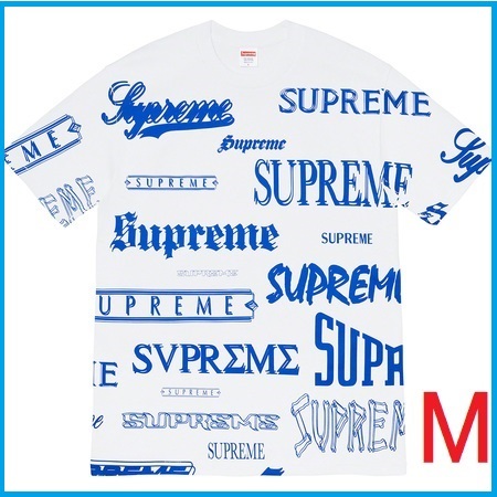 Supreme Multi Logo Tee 白 M シュプリーム マルチ ロゴ 2020fw 20fw 20aw マルチロゴ Tシャツ ホワイト 新作 Supreme Logo | マルチロゴ Tシャツ Parallel