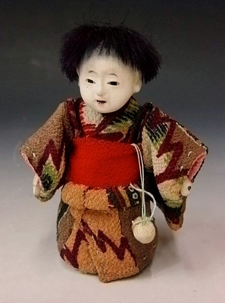 限定セール，100%新品】 豆市松人形二体③ /豆市松 市松人形