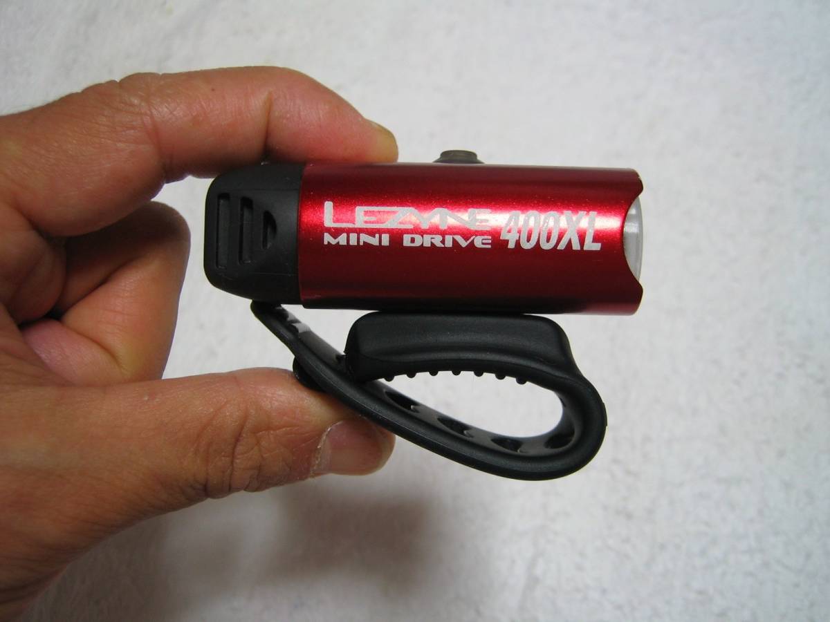 400XL Drive Mini DRIVE Lezyne MINI | - LEZYNE KTV Black Headlight Light Front Light, 400ミニドライブ400XL最大400ルーメン