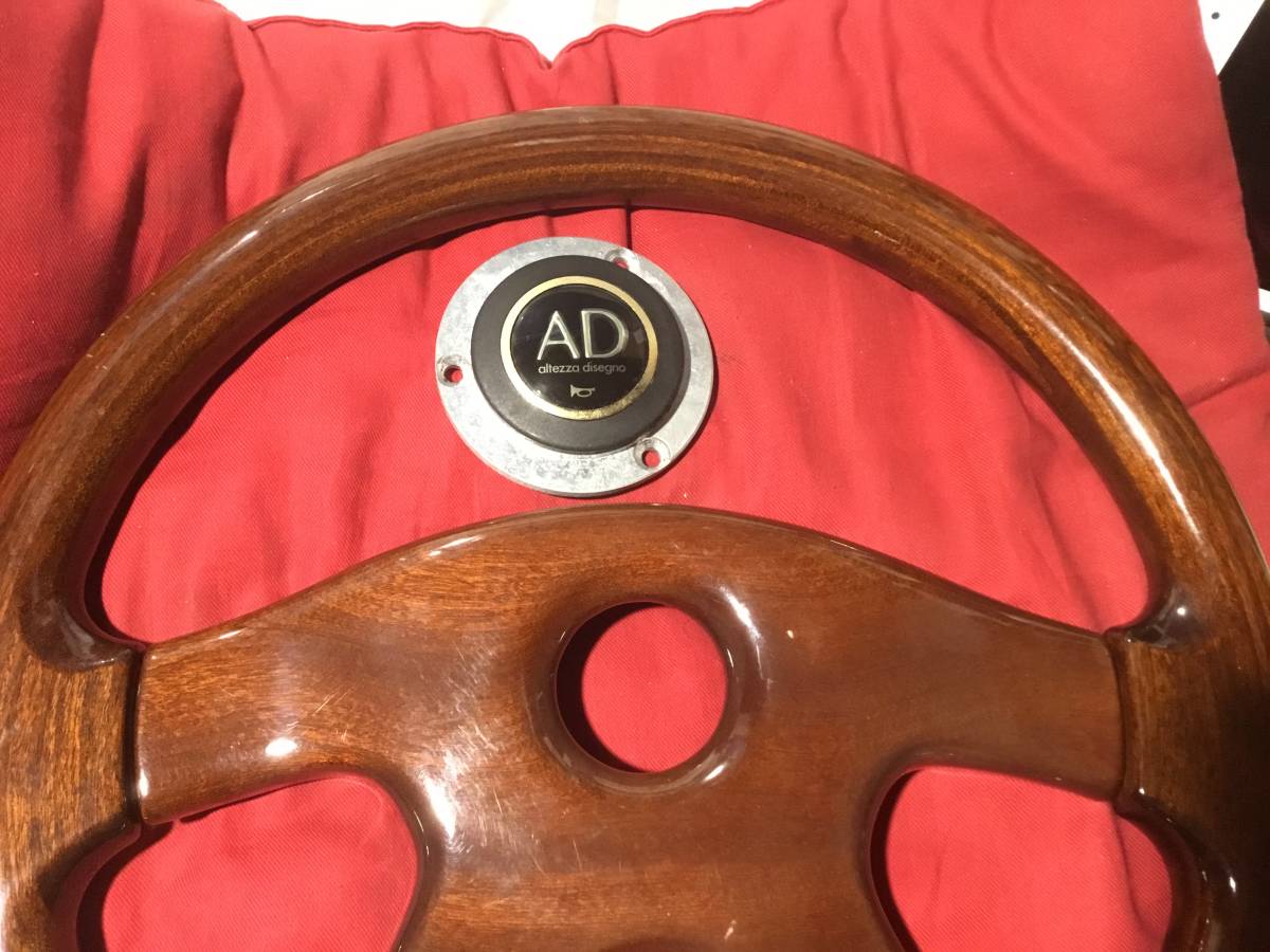ATC アルテッツァ デジーノ AD ブラック ウッド ステアリング 希少